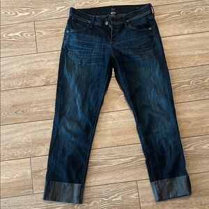 Citizens Of Humanity Dark Blue Ankle Jeans